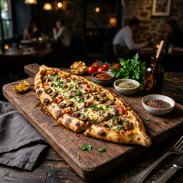 Kuşbaşı Kaşarlı Pide