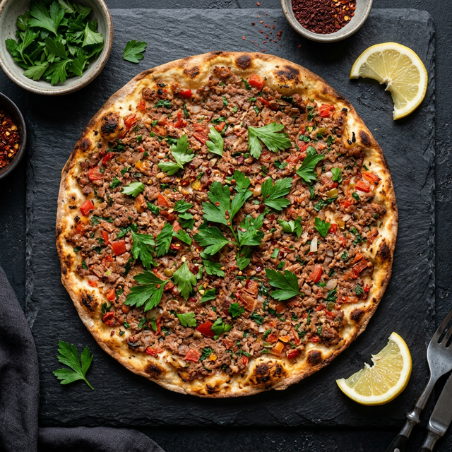 Odun Ateşinde Lahmacun